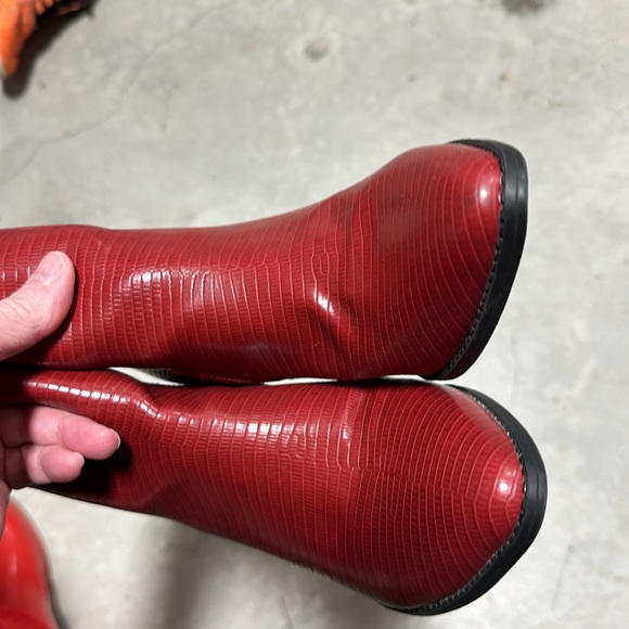 Kaari Blue Red‎ Pointed Toe Ankle Boots Size 7M  | Boots, Ankle boot / Ww-25 - Picture 4 of 7